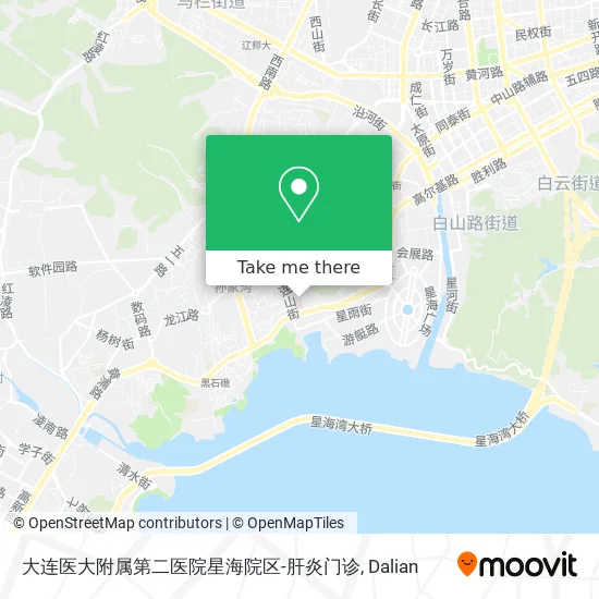大连医大附属第二医院星海院区-肝炎门诊 map
