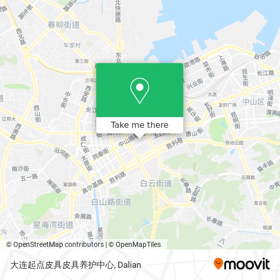 大连起点皮具皮具养护中心 map