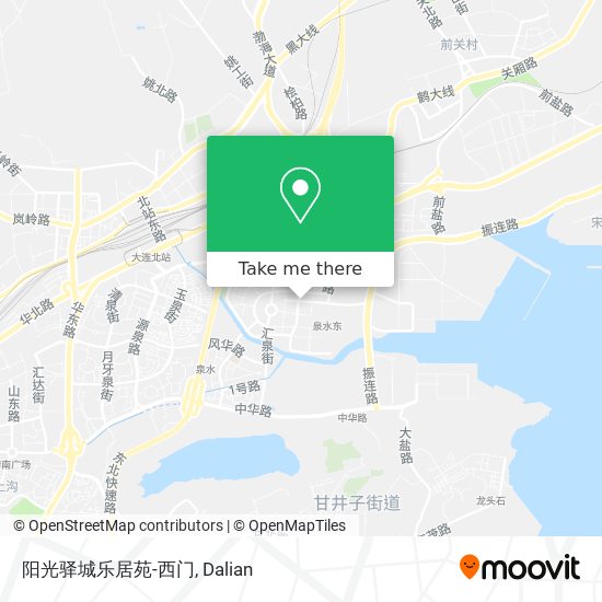 阳光驿城乐居苑-西门 map