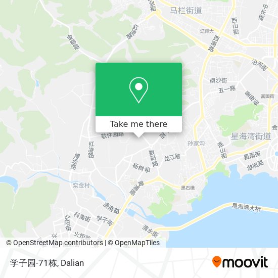 学子园-71栋 map