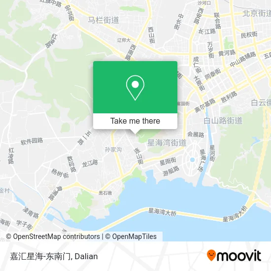 嘉汇星海-东南门 map