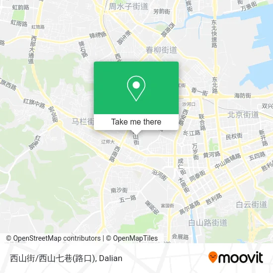 西山街/西山七巷(路口) map