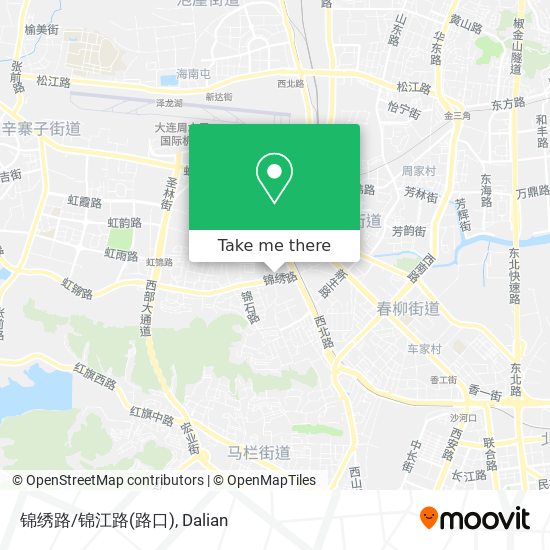 锦绣路/锦江路(路口) map