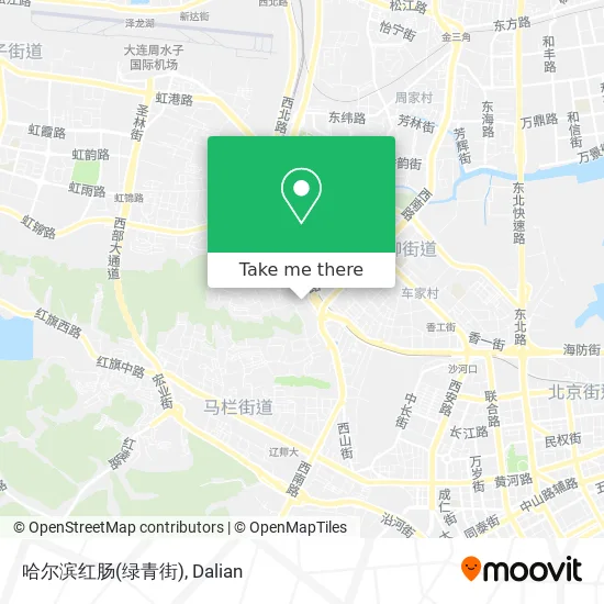 哈尔滨红肠(绿青街) map