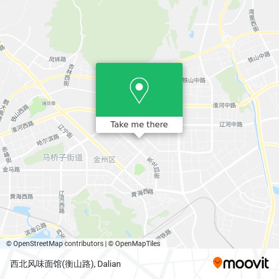 西北风味面馆(衡山路) map
