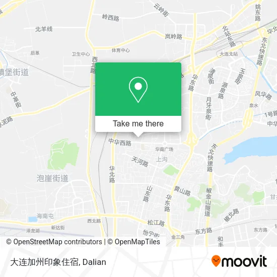大连加州印象住宿 map