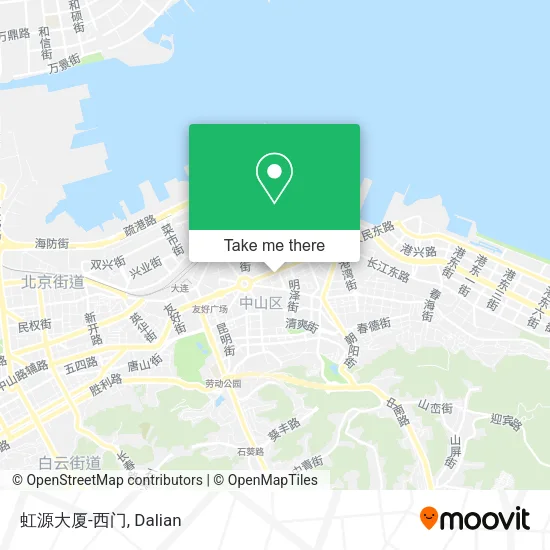 虹源大厦-西门 map