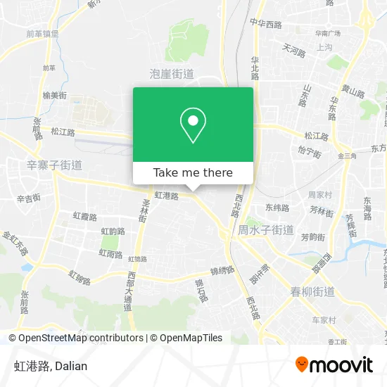 虹港路 map