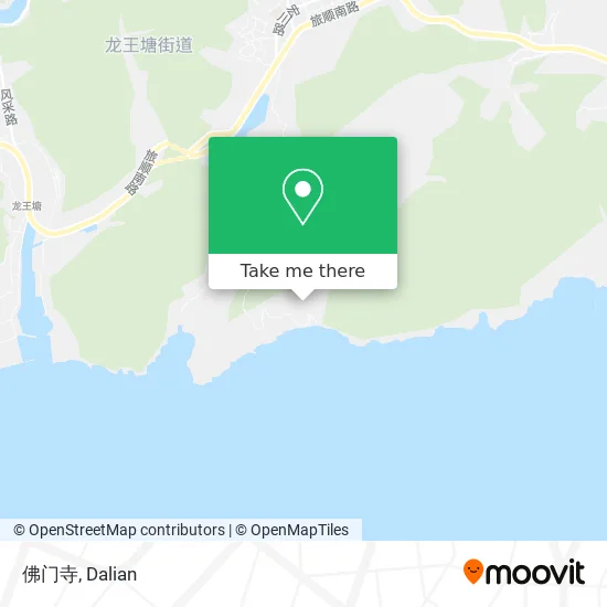 佛门寺 map