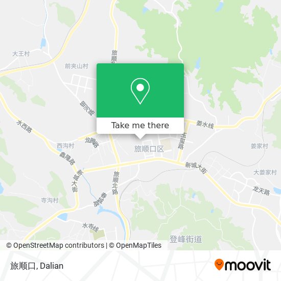 旅顺口 map