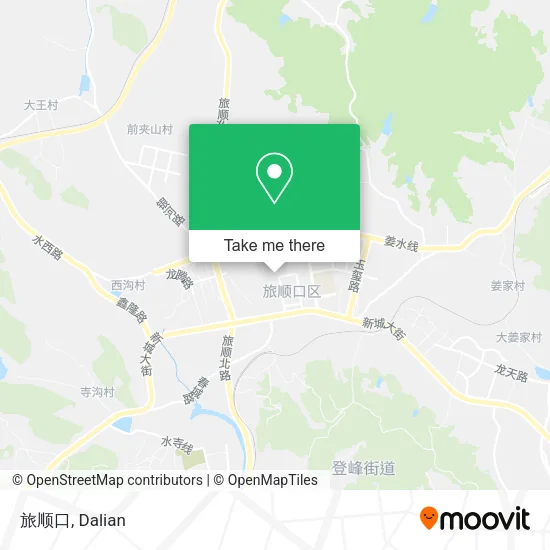 旅顺口 map