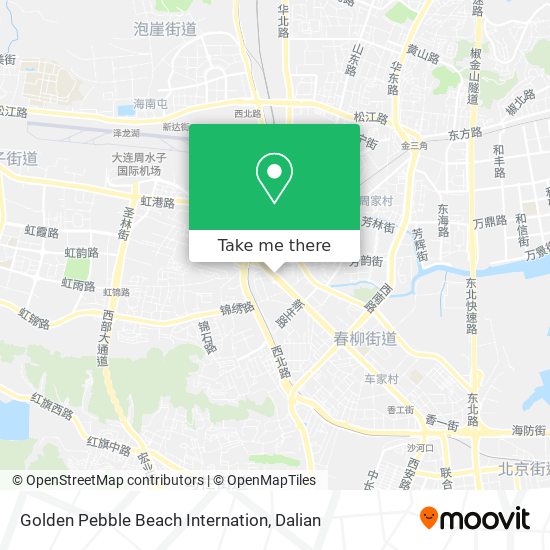 Golden Pebble Beach Internation map