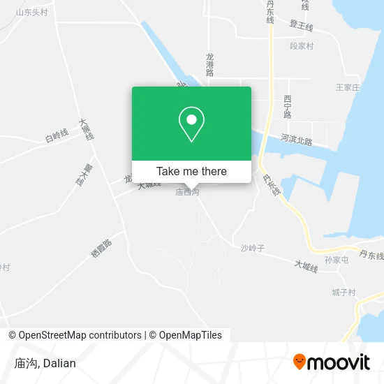 庙沟 map