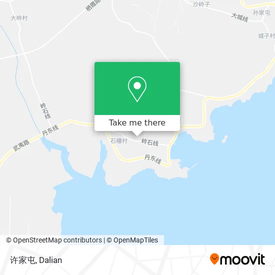 许家屯 map