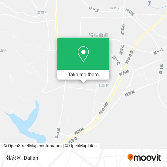 韩家沟 map
