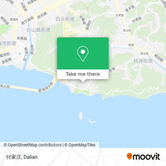 付家庄 map