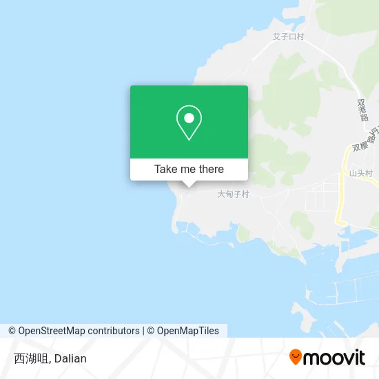 西湖咀 map