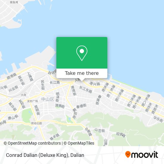 Conrad Dalian (Deluxe King) map