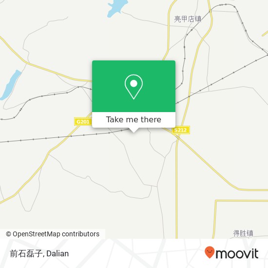 前石磊子 map