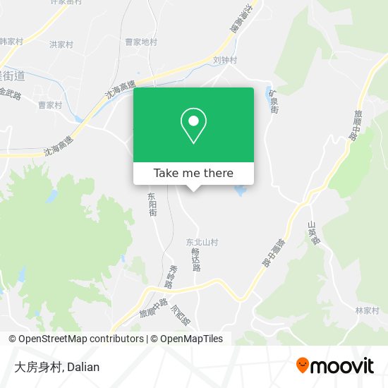大房身村 map