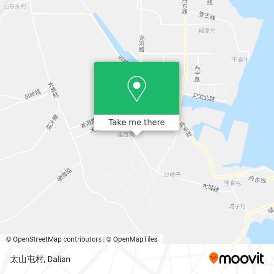 太山屯村 map
