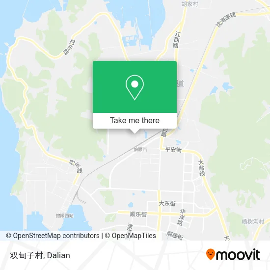 双甸子村 map