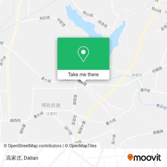 高家庄 map