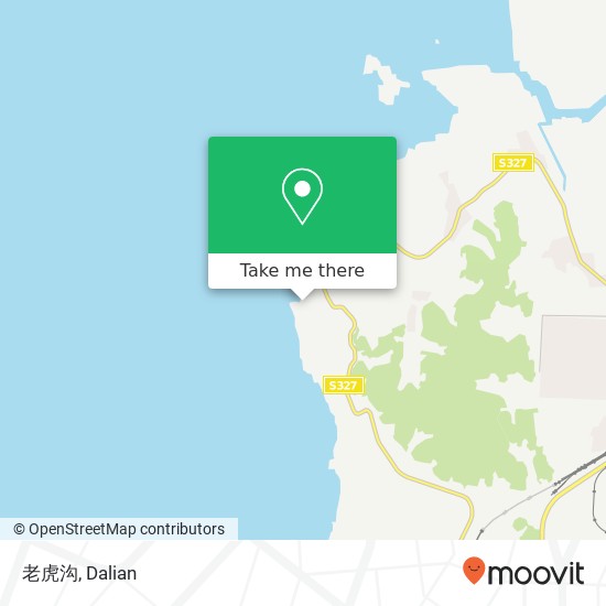 老虎沟 map