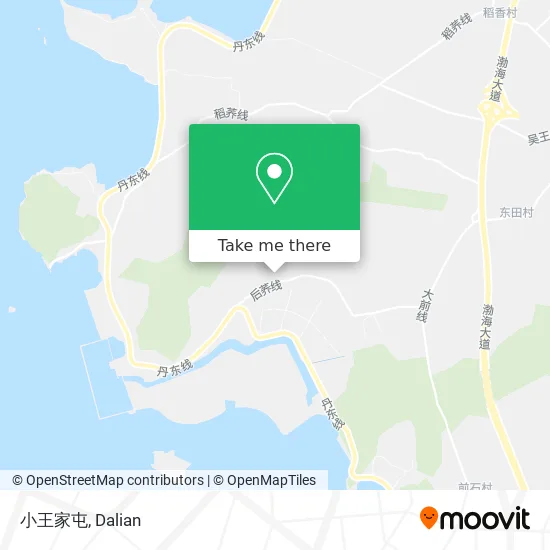 小王家屯 map