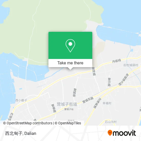 西北甸子 map
