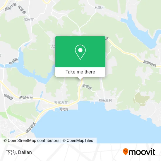 下沟 map