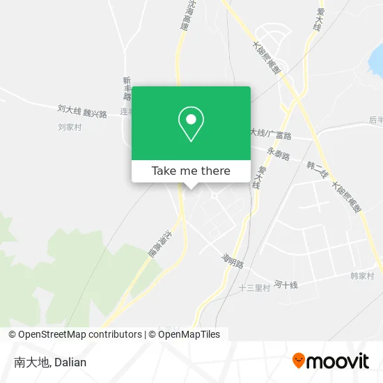 南大地 map