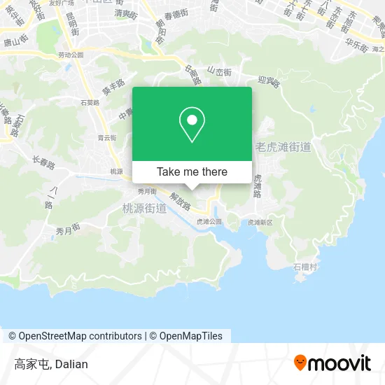 高家屯 map