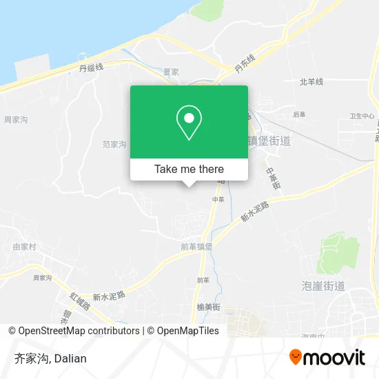 齐家沟 map