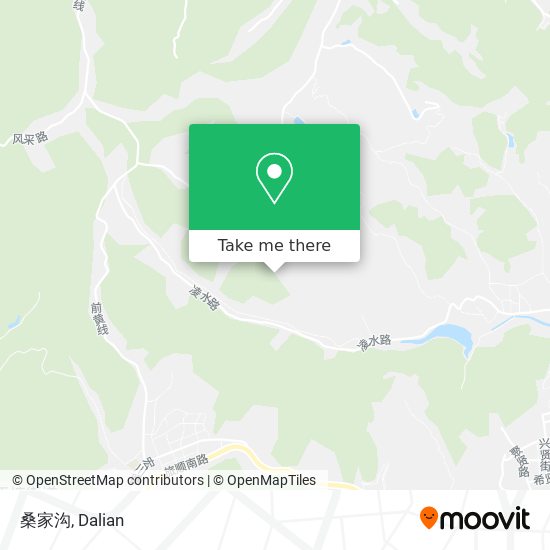 桑家沟 map