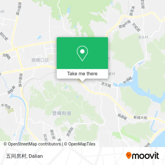 五间房村 map