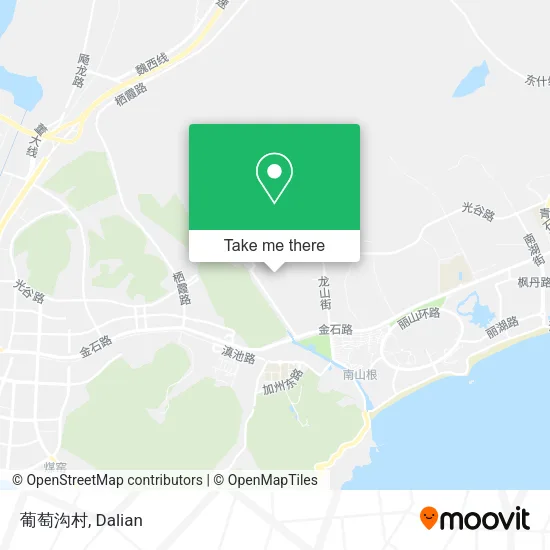 葡萄沟村 map