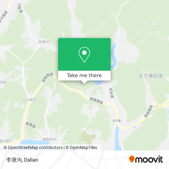 李塘沟 map