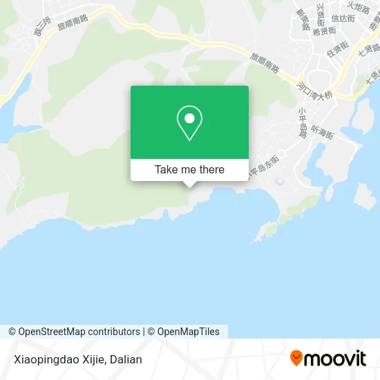 Xiaopingdao Xijie map