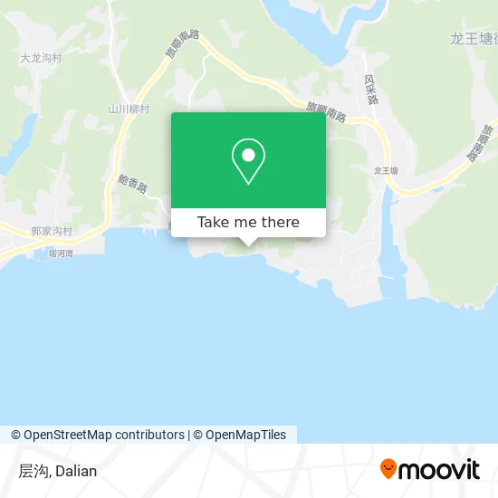 层沟 map