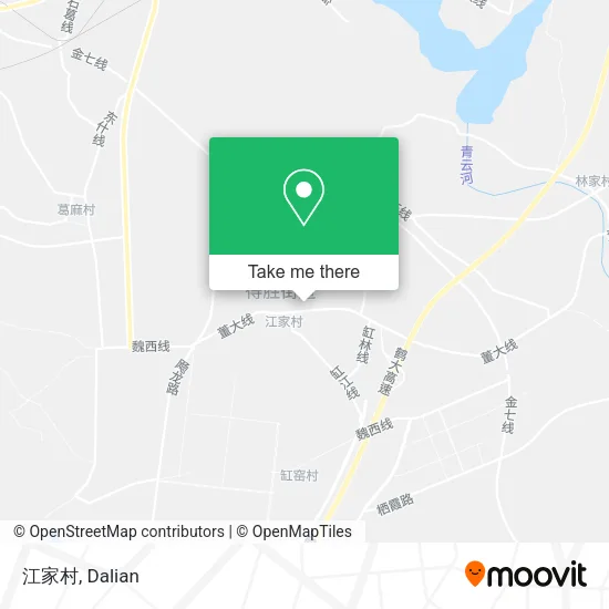 江家村 map
