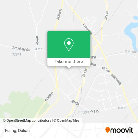 Fuling map