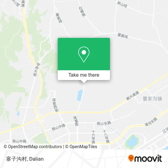 寨子沟村 map