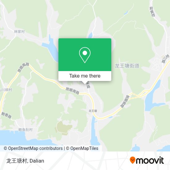 龙王塘村 map