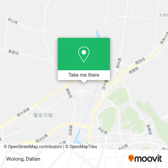 Wolong map