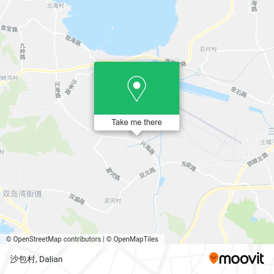 沙包村 map