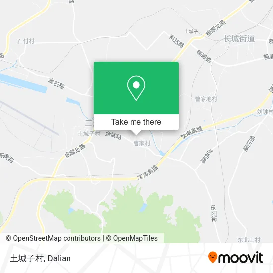 土城子村 map