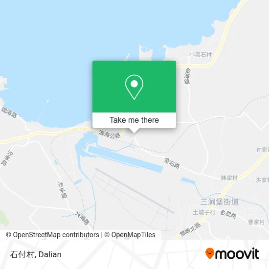 石付村 map