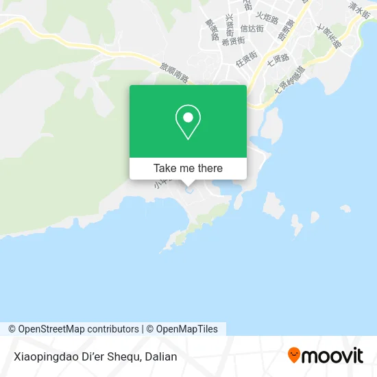 Xiaopingdao Di’er Shequ map