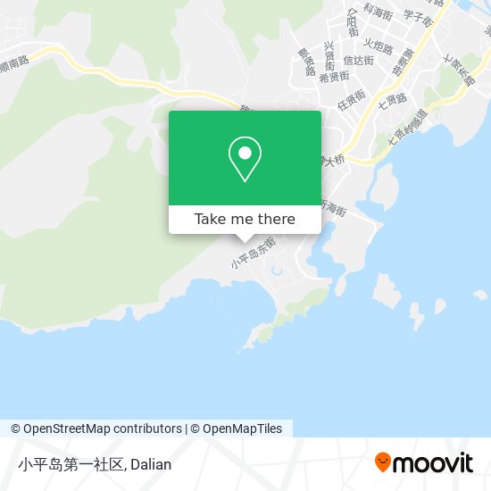 小平岛第一社区 map